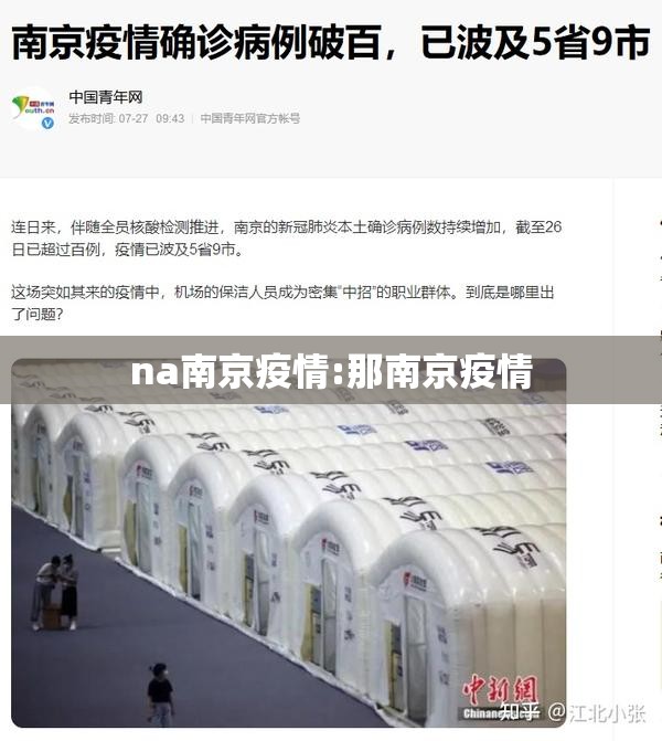 na南京疫情:那南京疫情