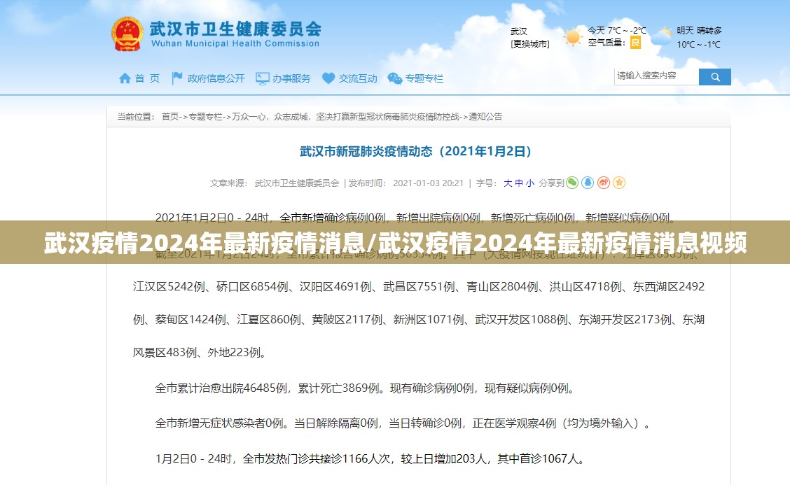 武汉疫情2024年最新疫情消息/武汉疫情2024年最新疫情消息视频
