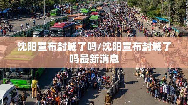 沈阳宣布封城了吗/沈阳宣布封城了吗最新消息