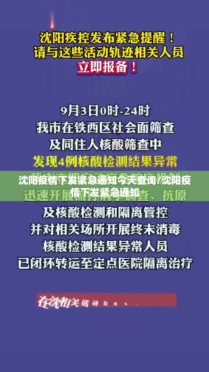 沈阳疫情下发紧急通知今天查询/沈阳疫情下发紧急通知