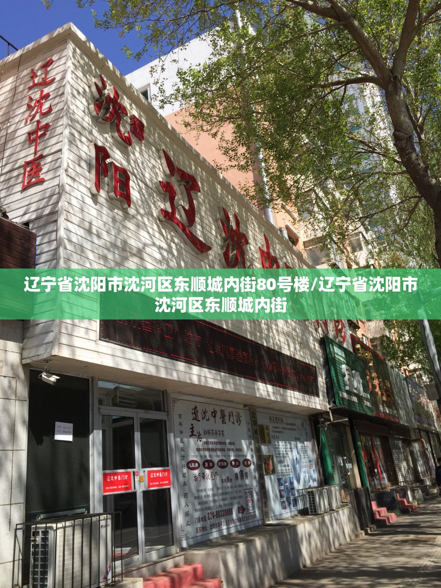 辽宁省沈阳市沈河区东顺城内街80号楼/辽宁省沈阳市沈河区东顺城内街