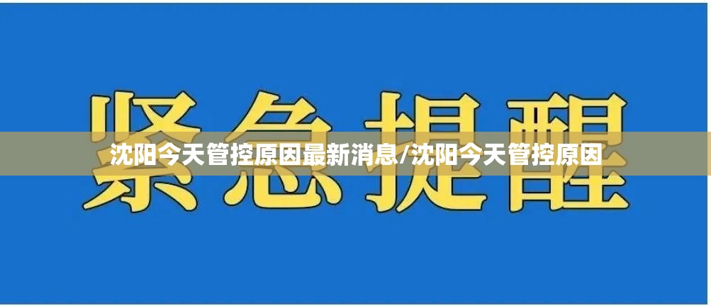 沈阳今天管控原因最新消息/沈阳今天管控原因