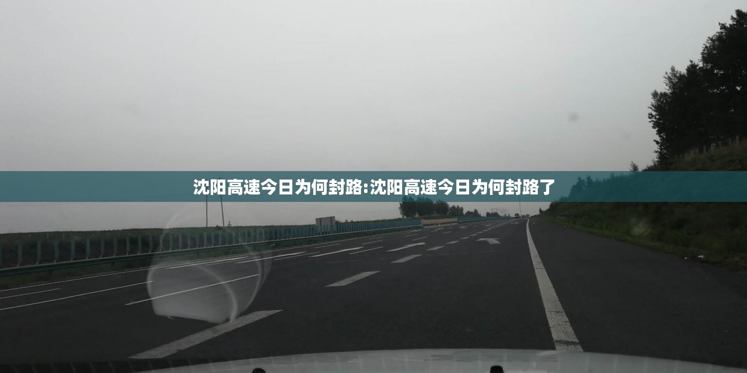 沈阳高速今日为何封路:沈阳高速今日为何封路了