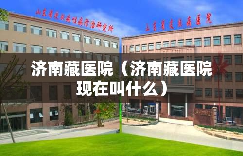 济南藏医院（济南藏医院现在叫什么）