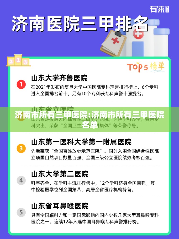 济南市所有三甲医院:济南市所有三甲医院名单