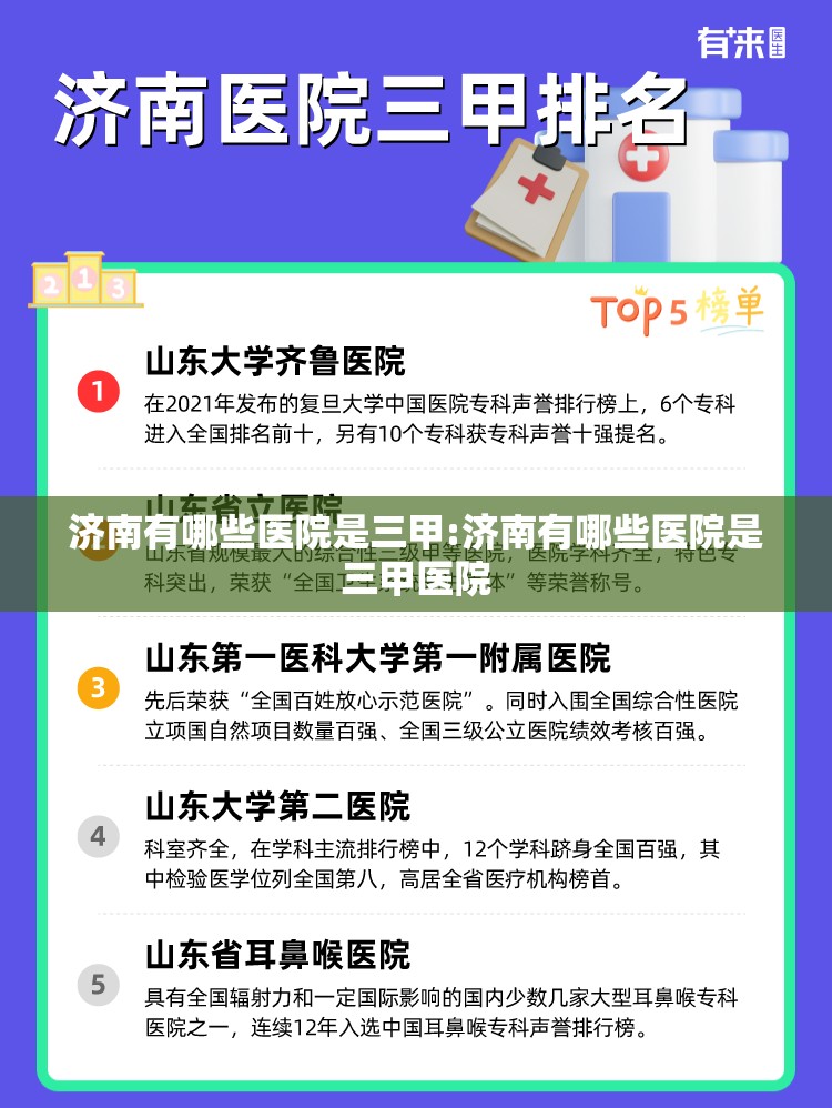 济南有哪些医院是三甲:济南有哪些医院是三甲医院