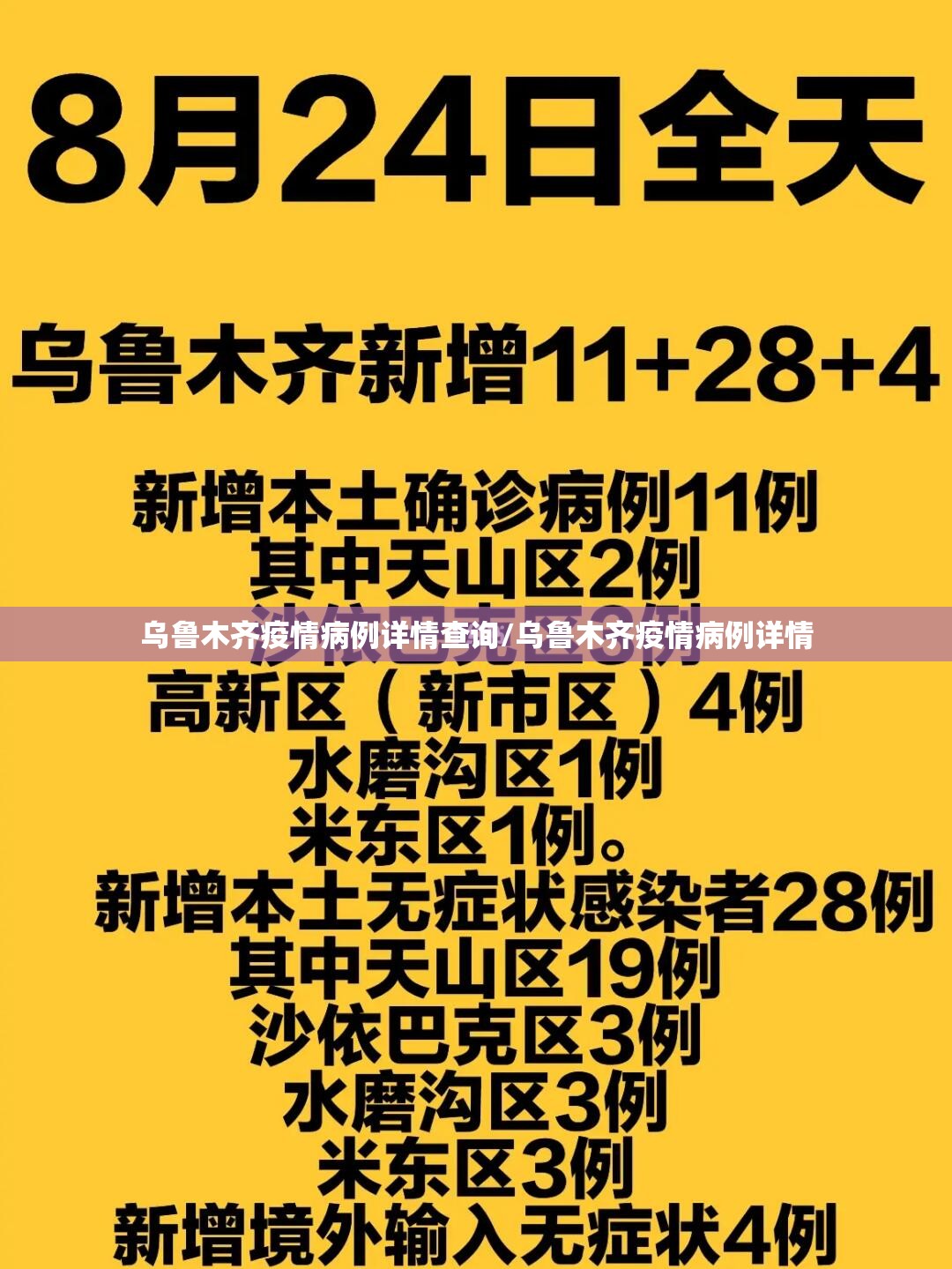 乌鲁木齐疫情病例详情查询/乌鲁木齐疫情病例详情