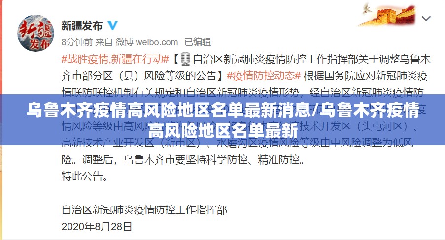 乌鲁木齐疫情高风险地区名单最新消息/乌鲁木齐疫情高风险地区名单最新