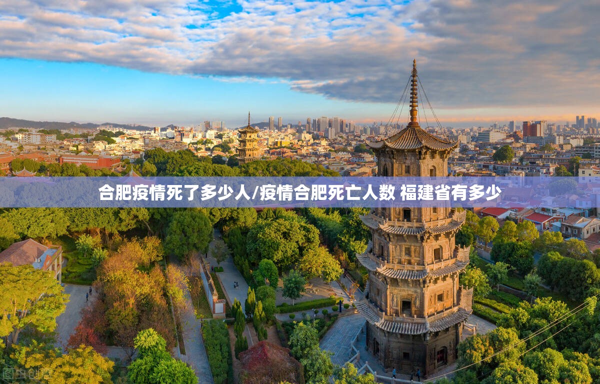合肥疫情死了多少人/疫情合肥死亡人数 福建省有多少