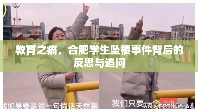 教育之痛，合肥学生坠楼事件背后的反思与追问