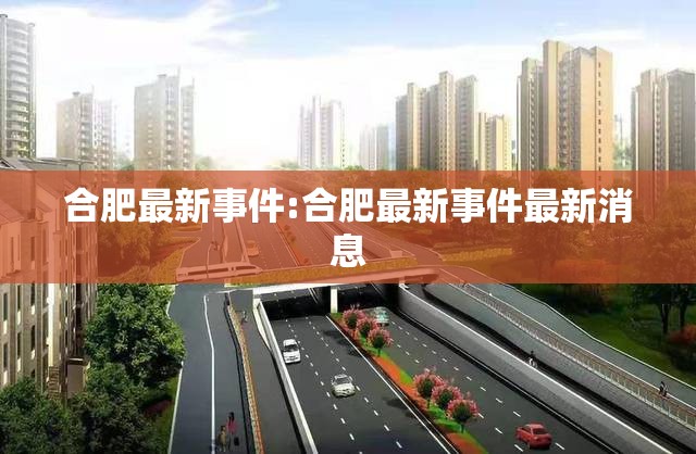 合肥最新事件:合肥最新事件最新消息