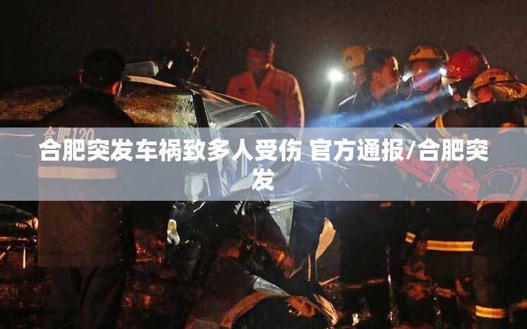 合肥突发车祸致多人受伤 官方通报/合肥突发