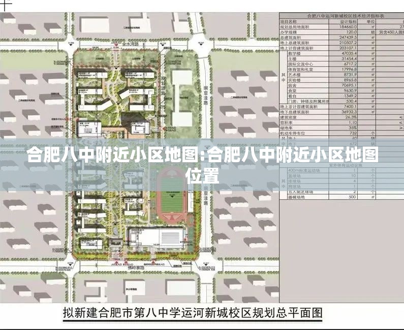 合肥八中附近小区地图:合肥八中附近小区地图位置