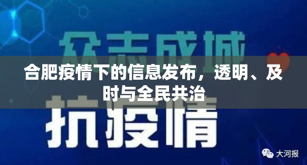 合肥疫情下的信息发布，透明、及时与全民共治