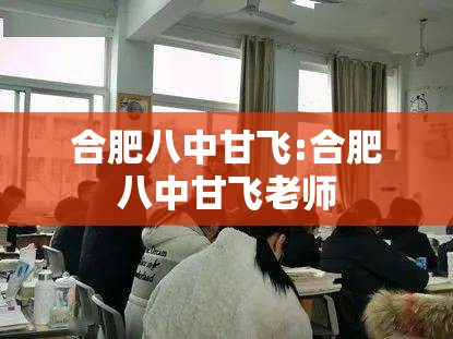 合肥八中甘飞:合肥八中甘飞老师