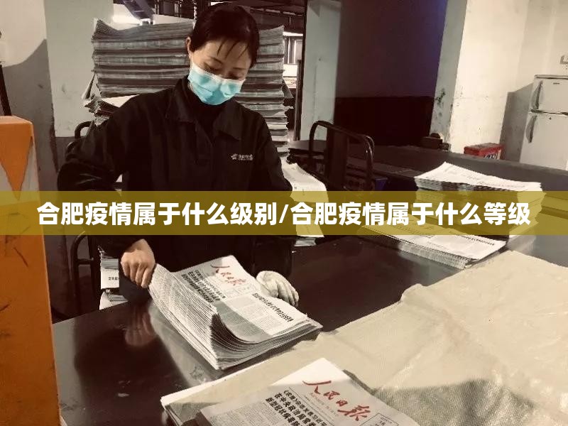 合肥疫情属于什么级别/合肥疫情属于什么等级