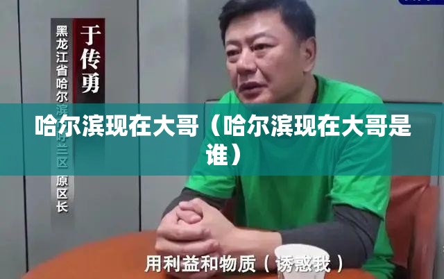 哈尔滨现在大哥（哈尔滨现在大哥是谁）