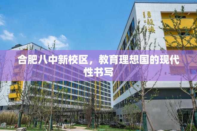 合肥八中新校区，教育理想国的现代性书写