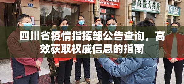 四川省疫情指挥部公告查询，高效获取权威信息的指南