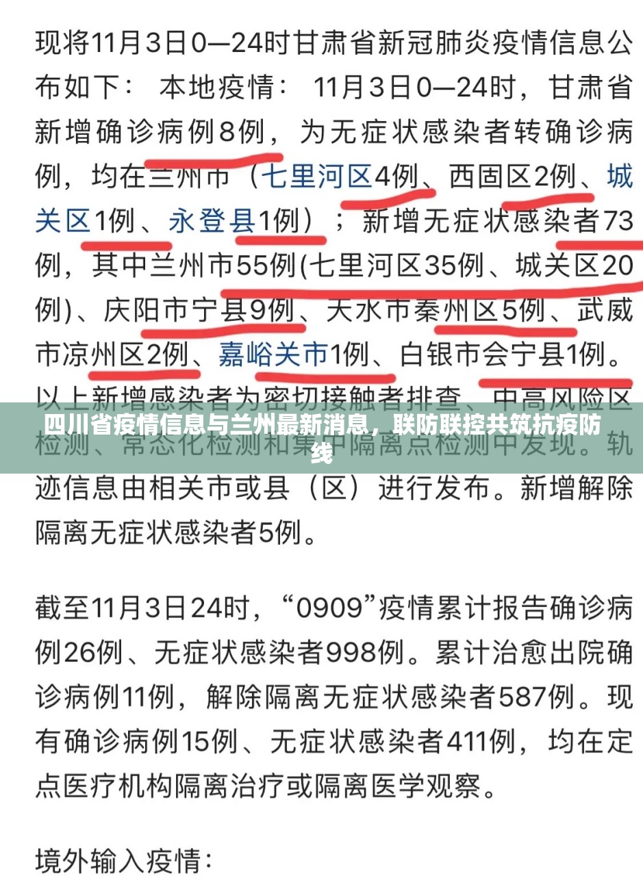 四川省疫情信息与兰州最新消息，联防联控共筑抗疫防线