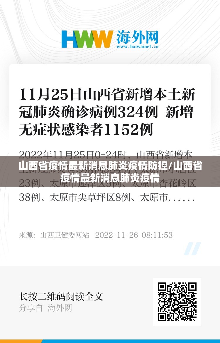 山西省疫情最新消息肺炎疫情防控/山西省疫情最新消息肺炎疫情