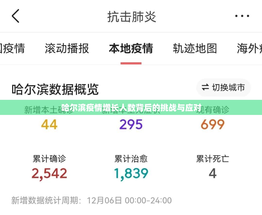 哈尔滨疫情增长人数背后的挑战与应对