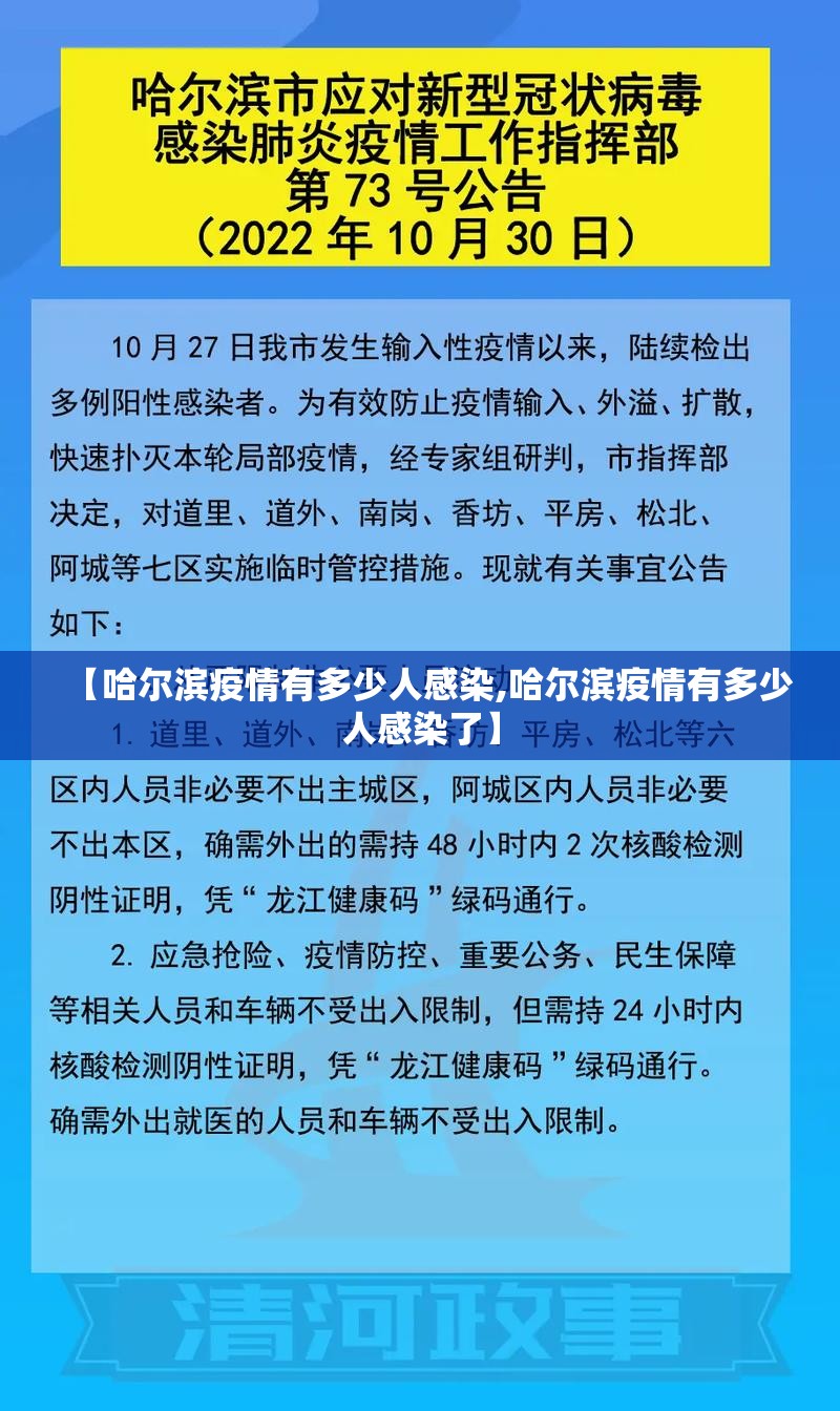 【哈尔滨疫情有多少人感染,哈尔滨疫情有多少人感染了】