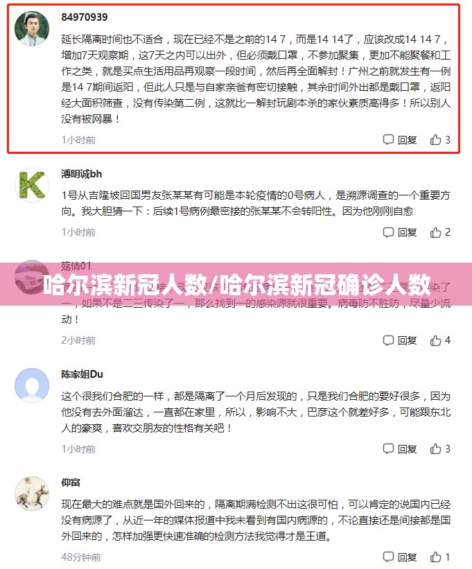 哈尔滨新冠人数/哈尔滨新冠确诊人数