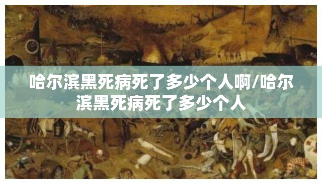 哈尔滨黑死病死了多少个人啊/哈尔滨黑死病死了多少个人