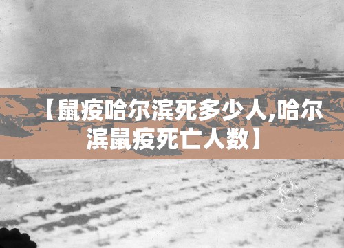 【鼠疫哈尔滨死多少人,哈尔滨鼠疫死亡人数】