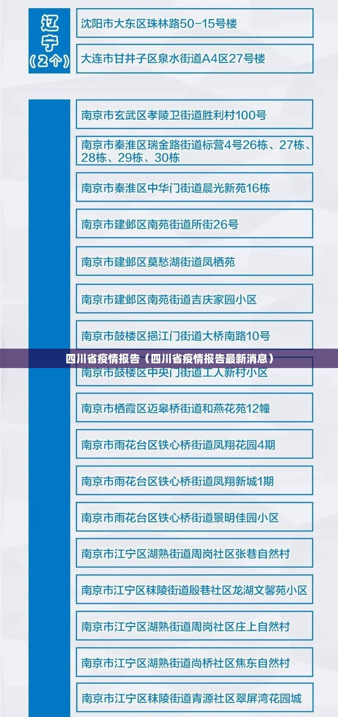 四川省疫情报告（四川省疫情报告最新消息）