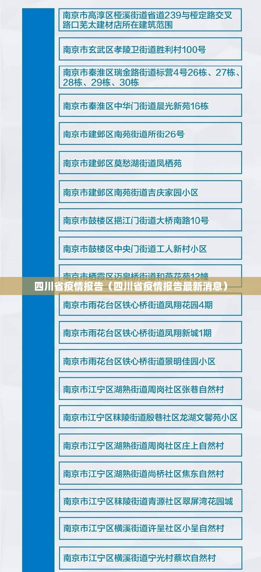 四川省疫情报告（四川省疫情报告最新消息）