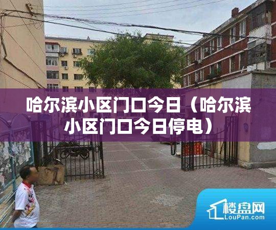 哈尔滨小区门口今日（哈尔滨小区门口今日停电）