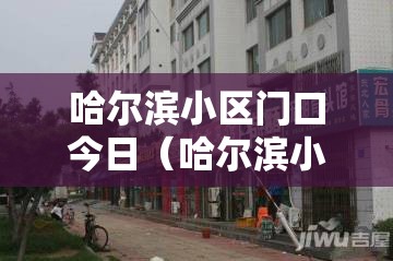 哈尔滨小区门口今日（哈尔滨小区门口今日停电）