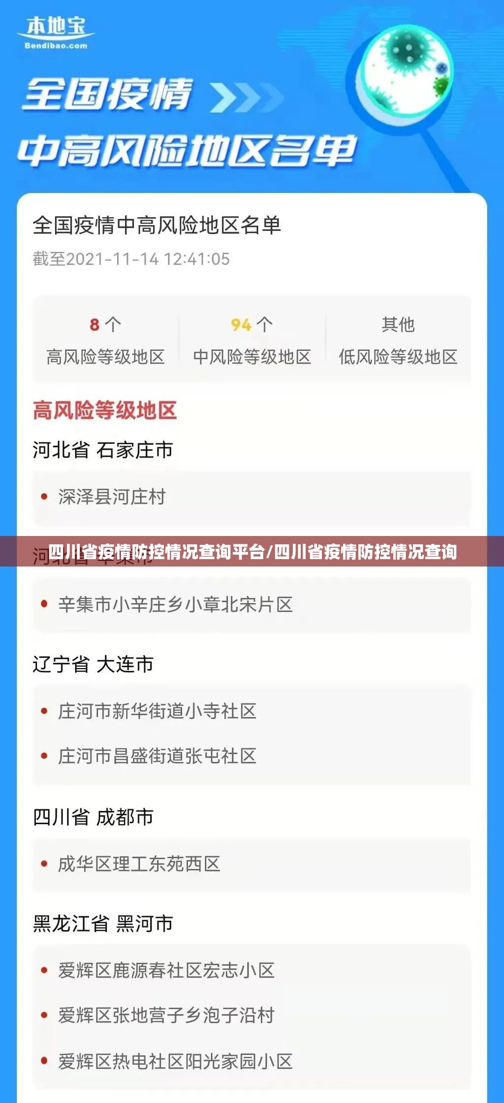 四川省疫情防控情况查询平台/四川省疫情防控情况查询