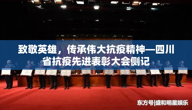 致敬英雄，传承伟大抗疫精神—四川省抗疫先进表彰大会侧记