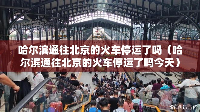 哈尔滨通往北京的火车停运了吗（哈尔滨通往北京的火车停运了吗今天）